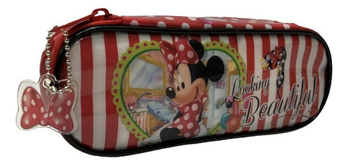 Cartuchera Rectangular Cierre Mickey Minnie Multiscope 3305 Color Multicolor Mickey/minnie