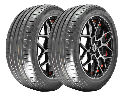 Setx2-255/45r20 105w Passion P9s Kustone Runflat Tl Blk Chn