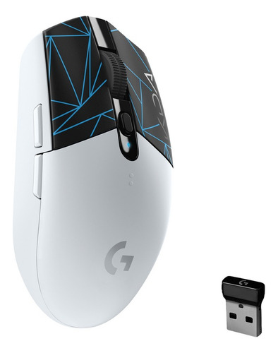 Mouse Gamer Sem Fio G305 K/da Lightspeed Branco Logitech
