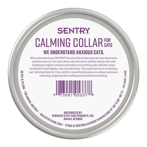 Sentry Collar 3 Pack Feliway Collar
