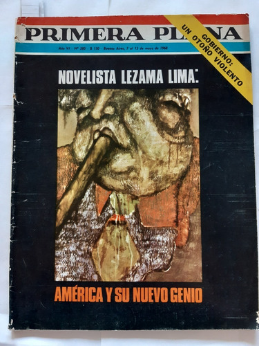 Lezama Lima Vietnam Cezanne A Miró / Primera Plana 280 1968