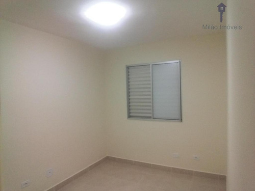 Apartamento Com 2 Dormitórios À Venda, 47 M² Por R$ 165.000 - Parque Sicília - Campolim - Votorantim/sp - Ap0669