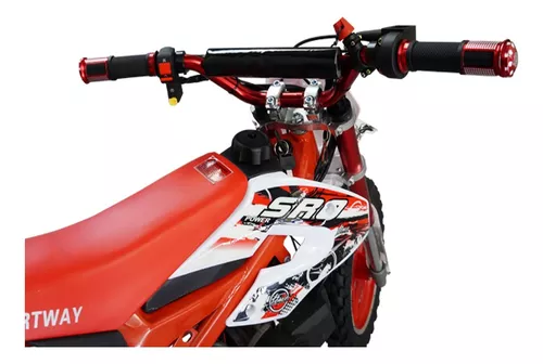 Zipper Moto Cross Infantil A Gasolina 50cc - Vermelho