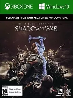 Middle-earth: Shadow Of War Standard Edition Xbox Live Key