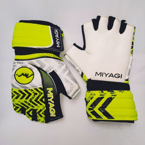 Guantes Arquero Látex Fútbol Sala Futsal Miyagi Colores 2019