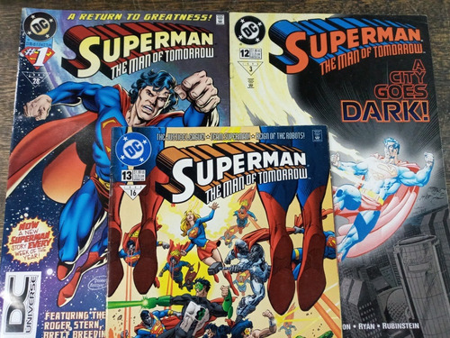 Superman * The Man Of Tomorrow * Dc * Completa Tu Coleccion