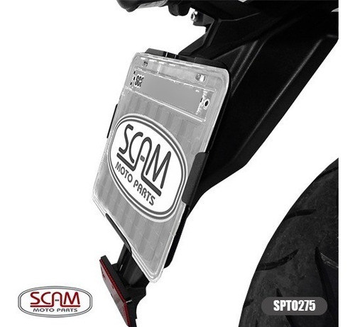 Portamatricula Yamaha Mt 07 2015 O Mas Scam Mk Motos 