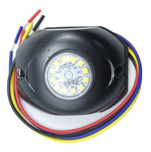 Mini Farotipo Estrobo 12 Leds  Blanco Federal Signal