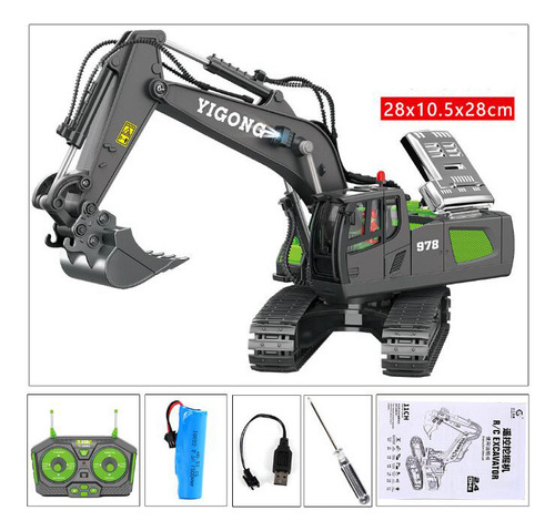 Vehículo Interactivo Con Control Remoto De Miniexcavadora 1: