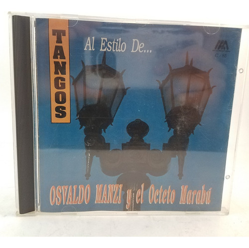 Osvaldo Manzi Y Octeto Marabu Tangos Al Estilo Cd - Mb 