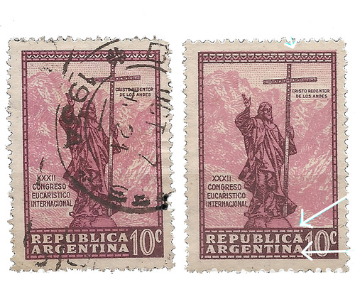 Argentina Gj 731 Variedad Catalogada 359 Congres Eucarístico