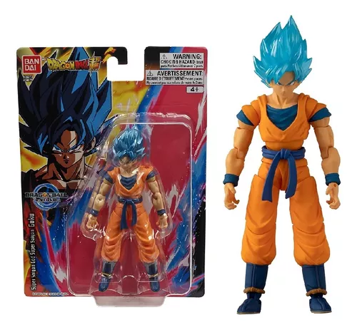 Boneco Dragon Ball Super Articulado Colecionável Goku Blue