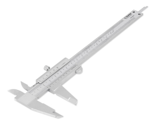 Calibre Mecanico Acero Inox 150mm Vernier Profesional Truper