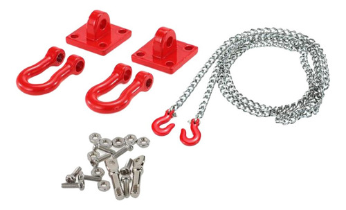 1:10 Rc Clinging Hook Remolque Cadena Para Cc01 Axial Scx10