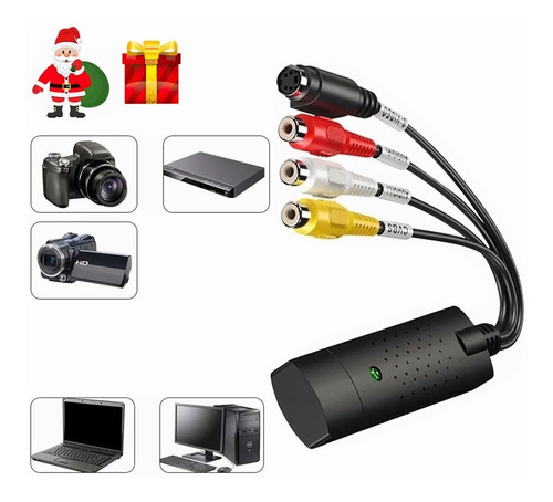 Tarjeta Capturadora De Audio Y Video Easycap Usb 2.0 Rca