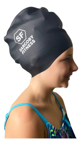 Sargoby Fitness Gorro De Natación Para Niños Para Trenzas Y 