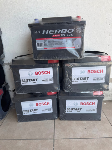 Batería Bosh 12x75 - Garantía 12 Meses- Derecho
