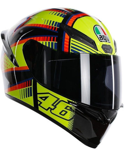 Capacete Agv K1 Soleluna Valentino Rossi