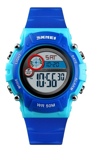 Relógio Infantil Skmei Digital 1477 Azul