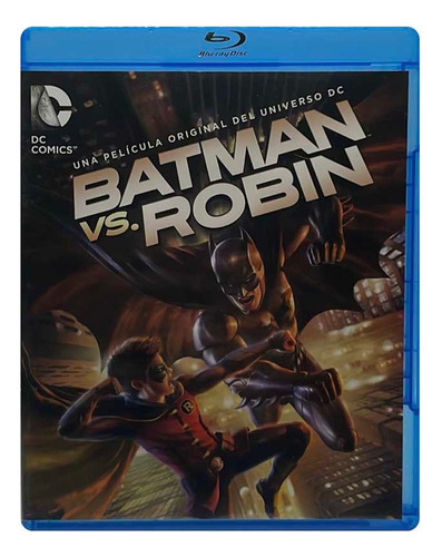 Batman Vs Robin Película Animada Bluray (Usado)