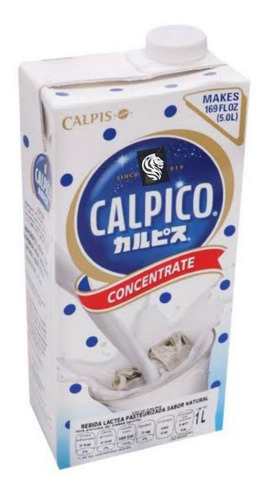 Calpico Concentrado 100% Calidad 1 Lt