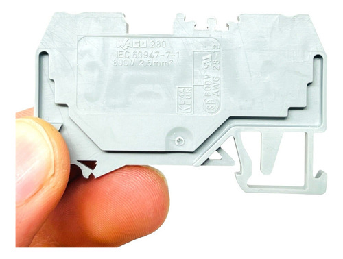 12 Pcs Wago 280 Iec 60947-7-1 Din Rail Mount Terminal Bl Eeh