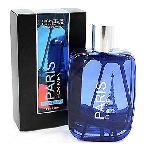 Paris Por Baño Cuerpo Funciona Para Hombres 3,4 oz Colonia S