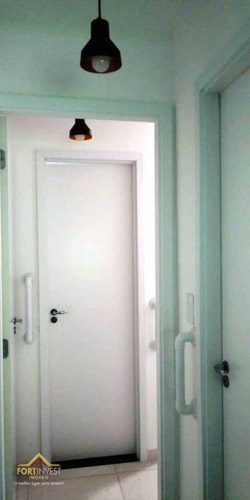 Imagem 16 de 22 de Flat Com 1 Dormitório À Venda, 41 M² Por R$ 240.000,00 - Ocian - Praia Grande/sp - Fl0007