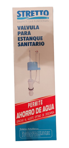 Válvula Estanque Sanitario Marca Stretto (ahorro De Agua)