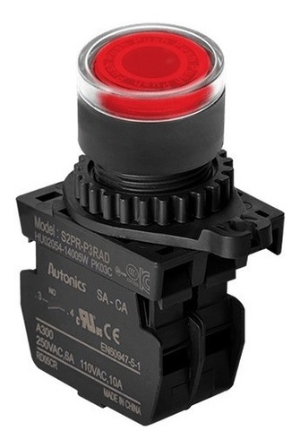 Botón Pulsador Iluminado Autonics - Modelo: S2prp3rad