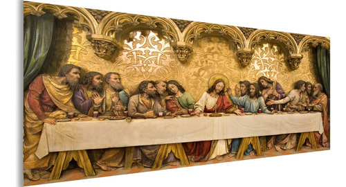 Cuadro Decorativo  120 Por 70 Cms  Ultima Cena 