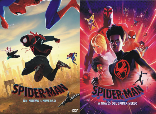 Spider-man Un Nuevo Universo - A Traves Del Spider-verso Dvd