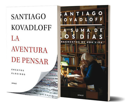 Pack La Aventura De Pensar + La Suma De Los Días - Kovadloff