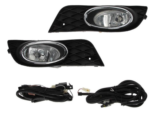 Kit Faro Auxiliar Honda Civic 2012 2013 2014 2015