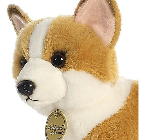 Peluche Aurora, Línea Miyoni, Perro Corgi 2