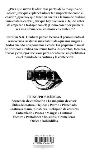 Imagen 4 de 6 de Principios Básicos De Costura Merchant & Mills
