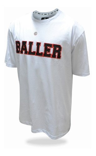 Remera Baller Brand Goat  Blanco