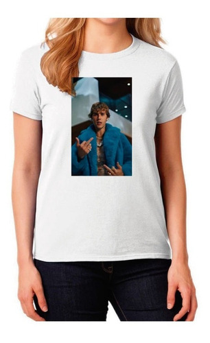 Polera Mujer Algodon Justin Bieber9