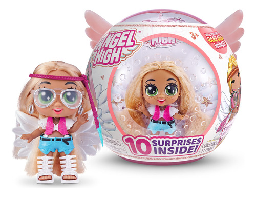 Muñeca Itty Bitty Prettys Angel High Con 10 Accesorios Sorpr