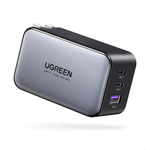 Ugreen Nexode 65w Usb C Wall Charger - 3 Port Gan Pps Fast C