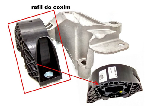 Coxim Refil Motor Lado Direito Duster/sandero/logan 1.6 16v