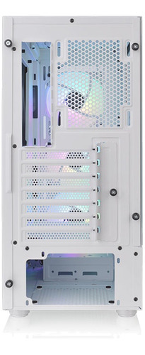 Gabinete Thermaltake View 200 Tg Snow Argb Vidrio Fan X 3 P Color Blanco