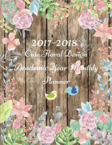 20172018 Lindo Diseno Floral Ano Academico Planificador Mens