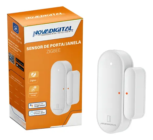 Sensor De Porta E Janela Zigbee Novadigital Tuya