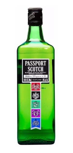 Whisky Passport Blend Escocés 700 Ml