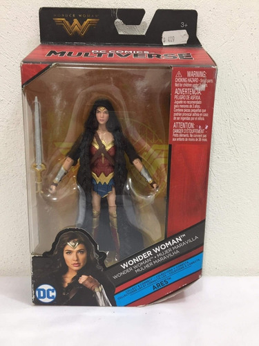Wonder Woman Dc Multiverse Collect & Connect Ares Mattel (Usado)