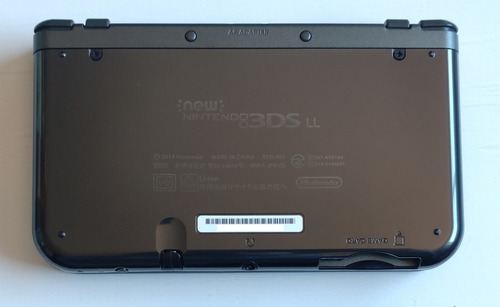 Nintendo New 3ds Xl Buen Estado Con Muchos Accesorios Negro Metálico