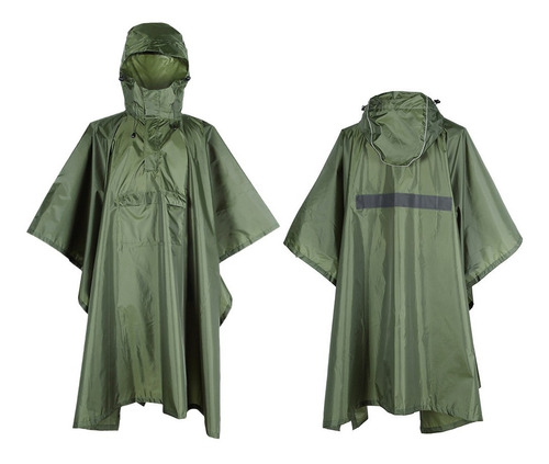 Hombre Mujer Impermeable Impermeable Poncho A