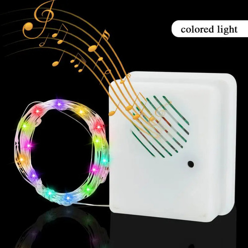 Cadena De Luces Navideñas Con Decoración Led En Forma De C,