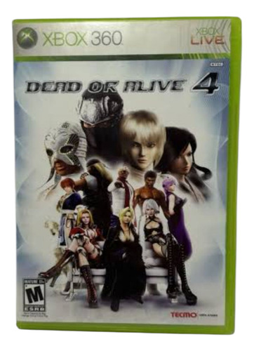 Jogo Dead Or Alive 4 Xbox 360 - Original Envio Rápido! (Recondicionado)
